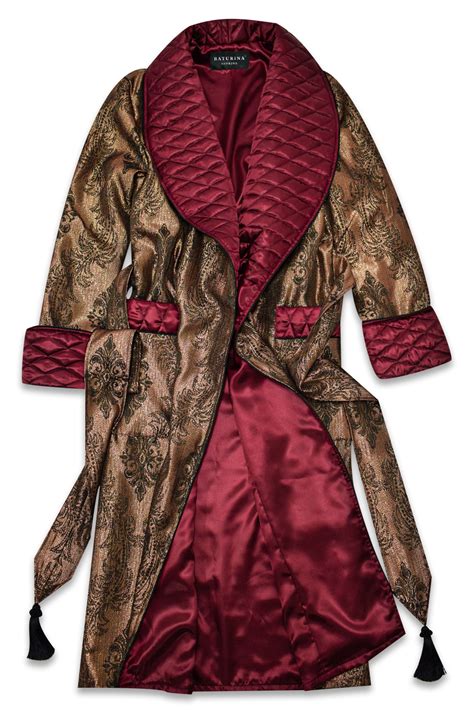 old fashioned men's dressing gown.